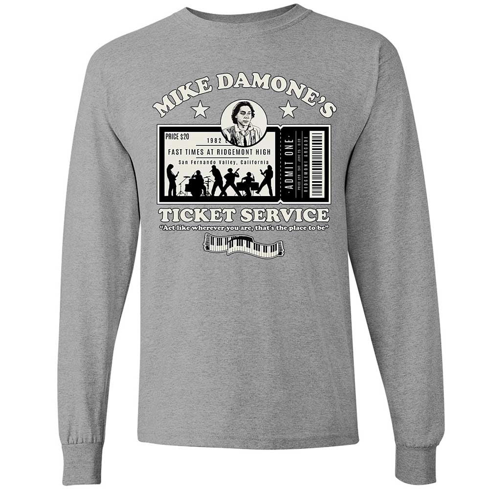 Damone's Ticket Service - Sport Grey - 19