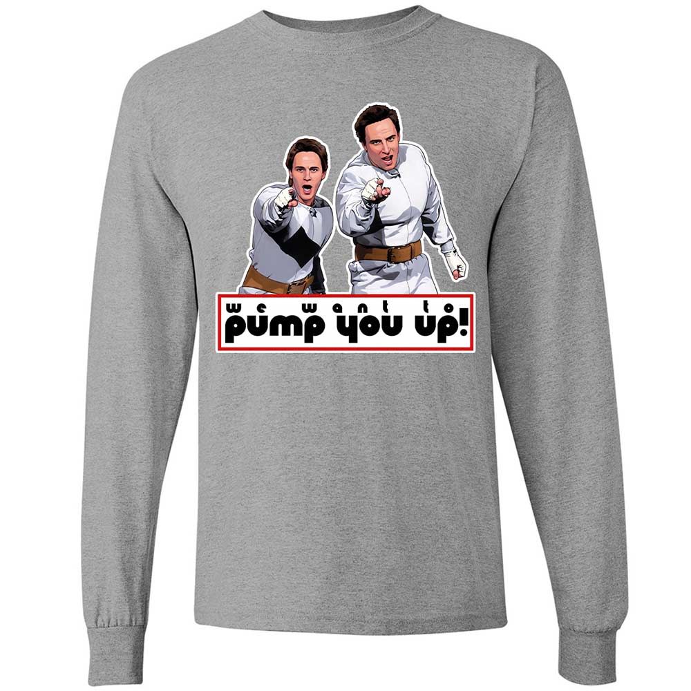 We Want To Pump You Up - Sport Grey - 19