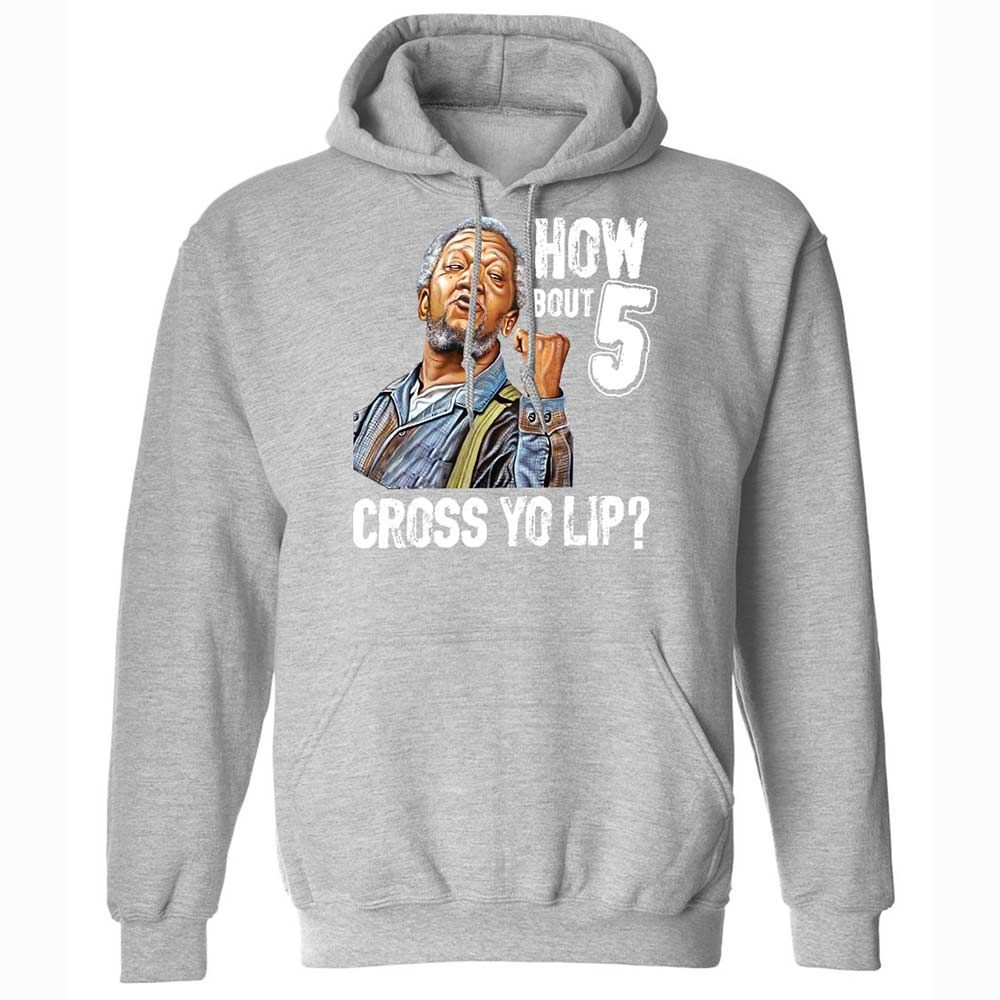 How bout 5 cross yo lip - Sport Grey - 19