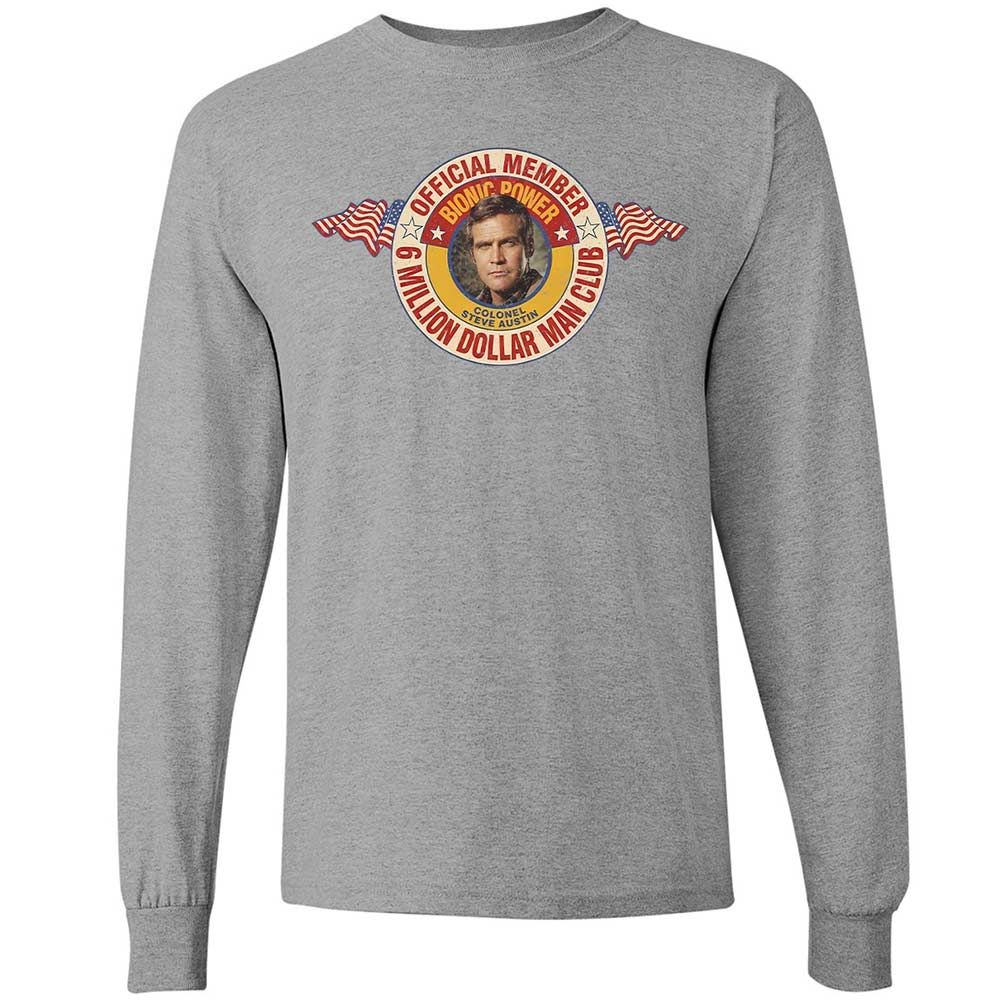 Long Sleeve T-Shirt - D1VGR2YN - Sport Grey - 19