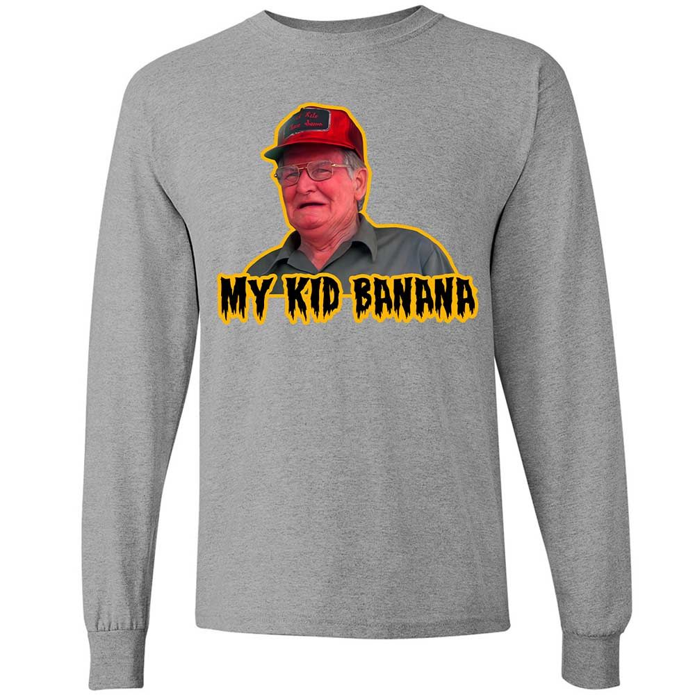Long Sleeve T-Shirt - LPU2DUZ7 - Sport Grey - 19