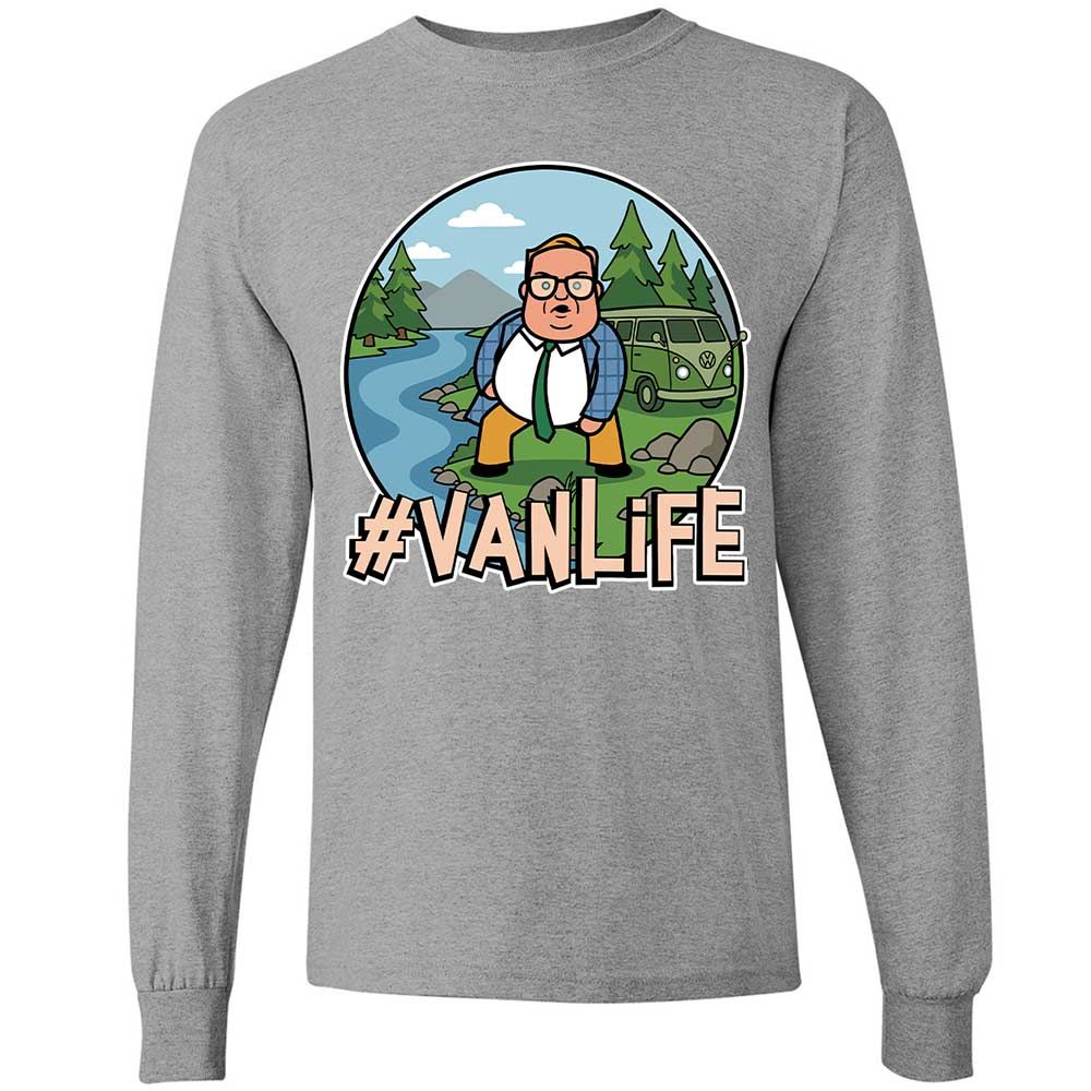 Vanlife living in a van down by the river - Sport Grey - 19