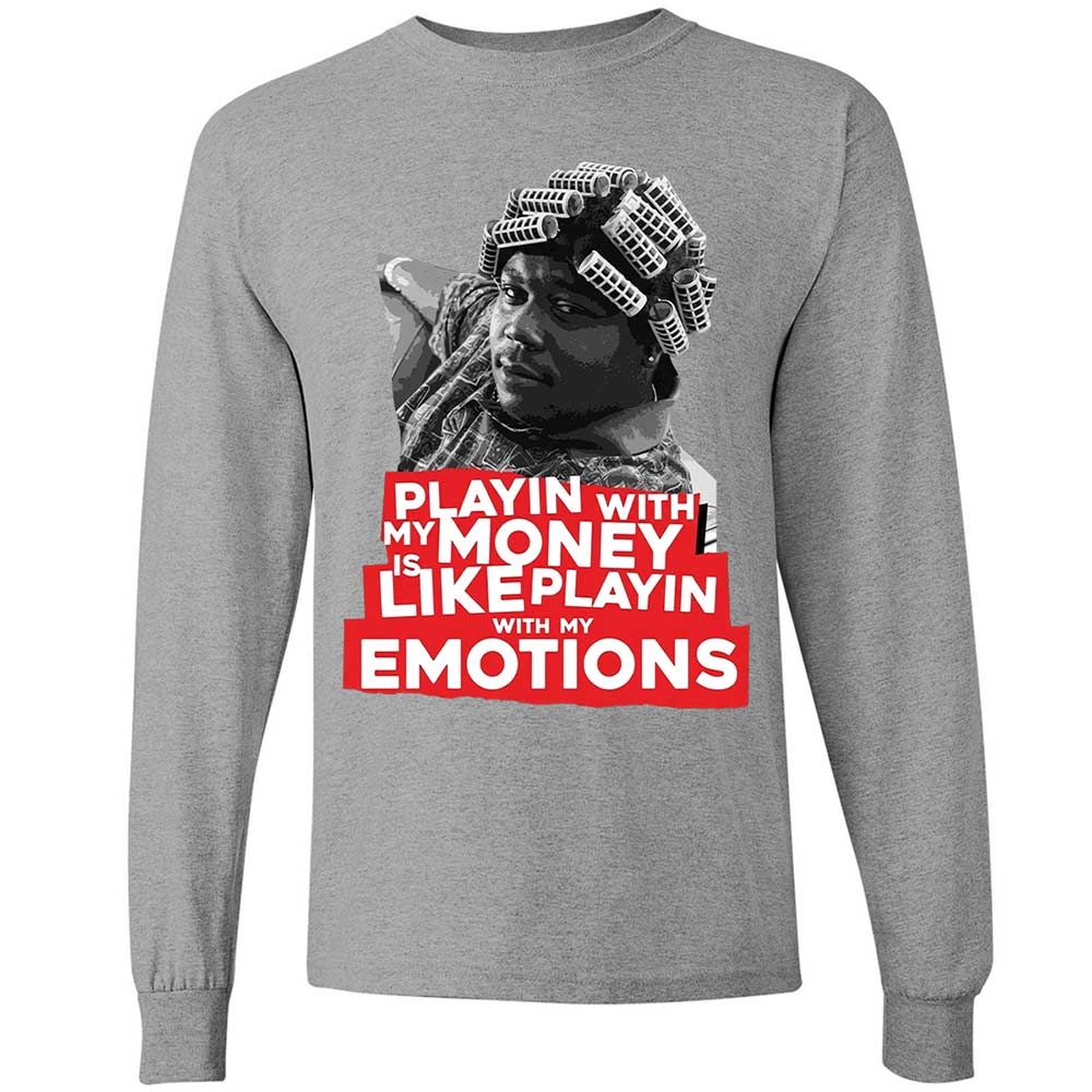 Long Sleeve T-Shirt - KHZG4EAD - Sport Grey - 19