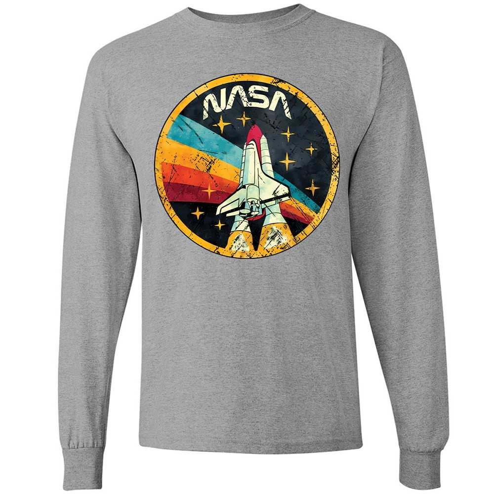 USA Space Agency Vintage Colors - Sport Grey - 19