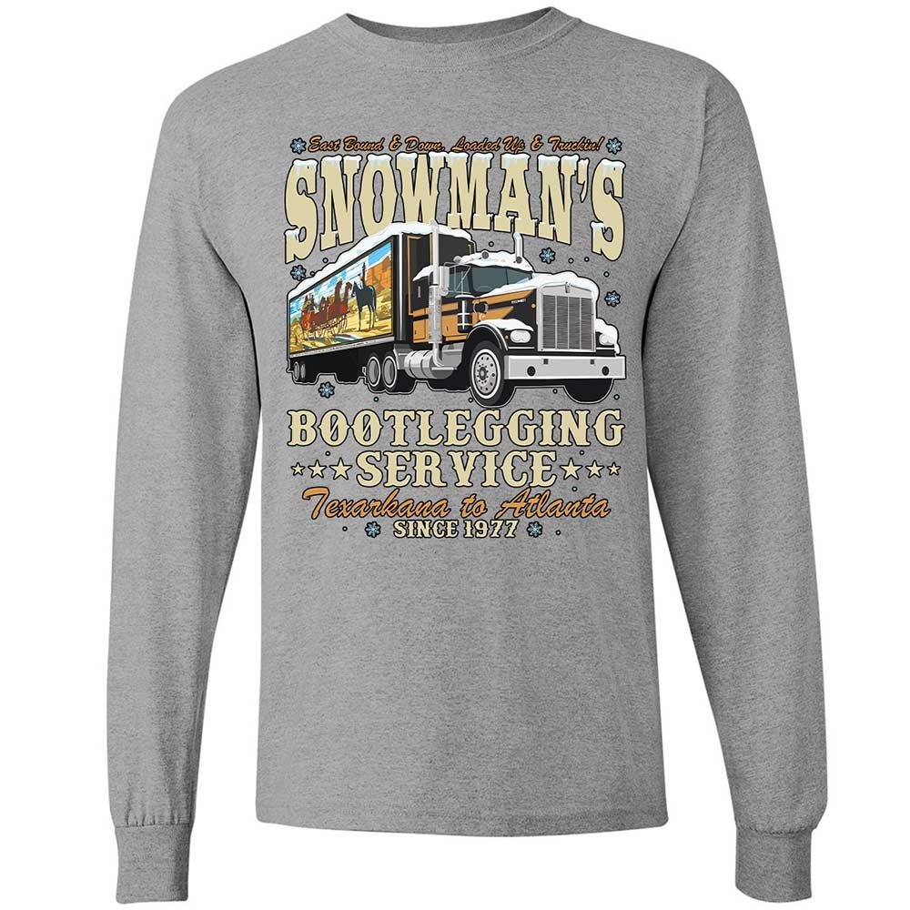 Snowman's Bootlegging Service - Sport Grey - 19