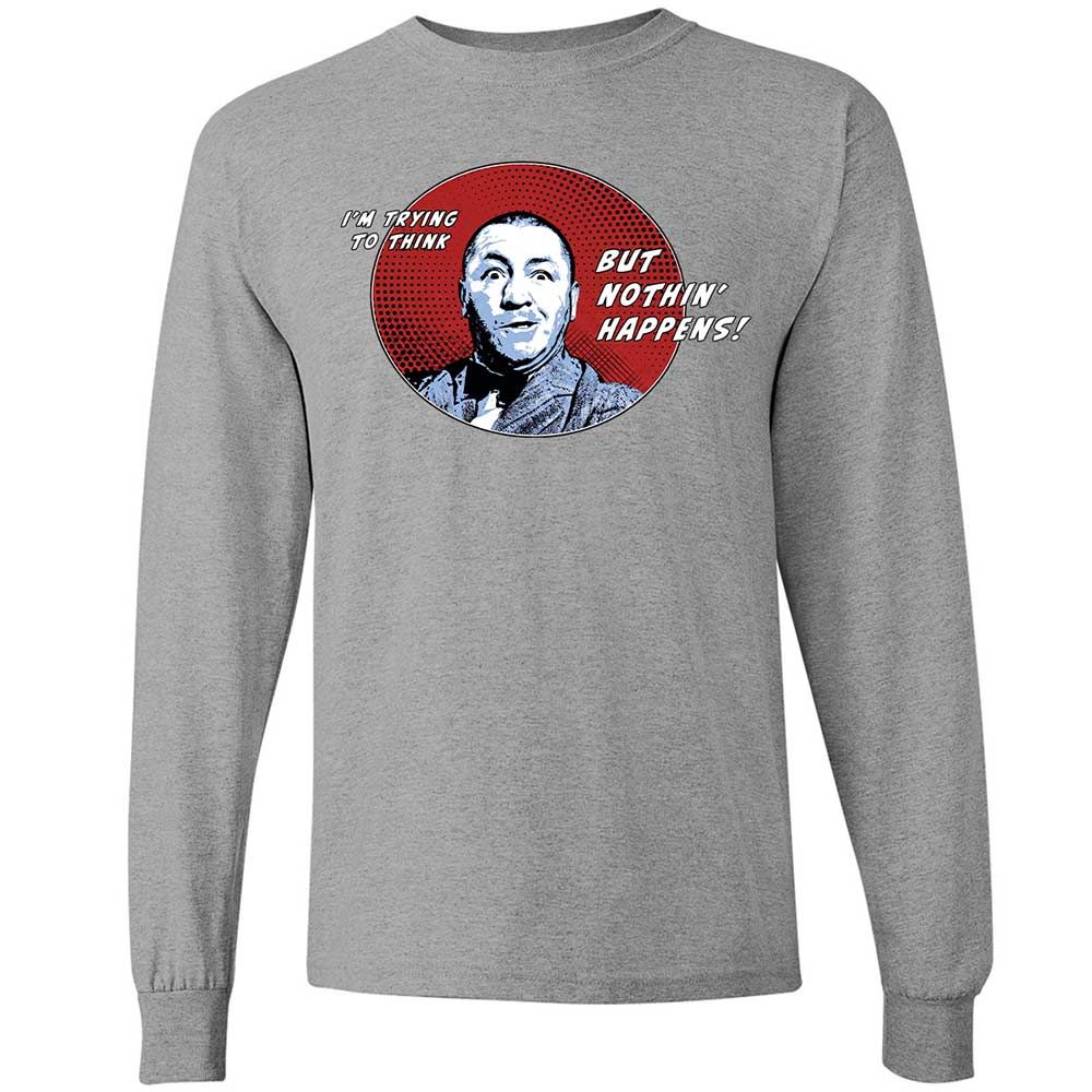 Long Sleeve T-Shirt - EGWHDEAH - Sport Grey - 19
