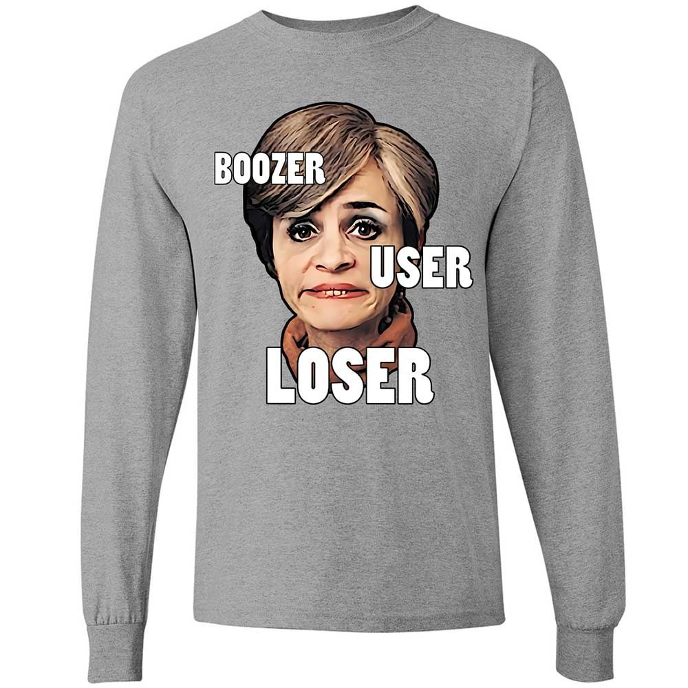I was a boozer, a user, and a loser - Sport Grey - 19