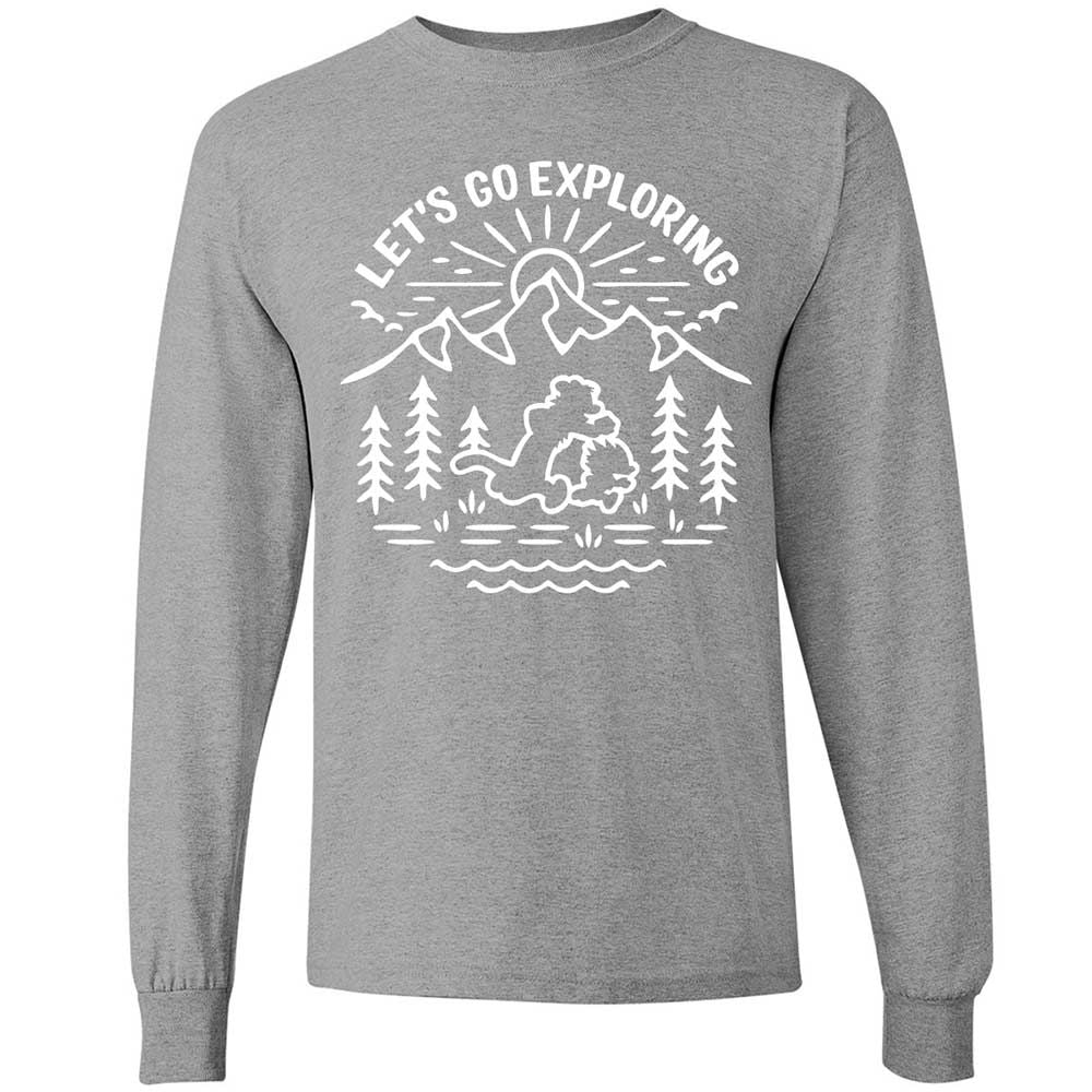 Long Sleeve T-Shirt - GAJEBL5Z - Sport Grey - 19