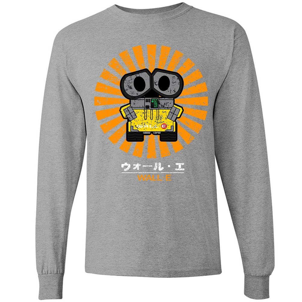 Long Sleeve T-Shirt - 9616VJAC - Sport Grey - 19