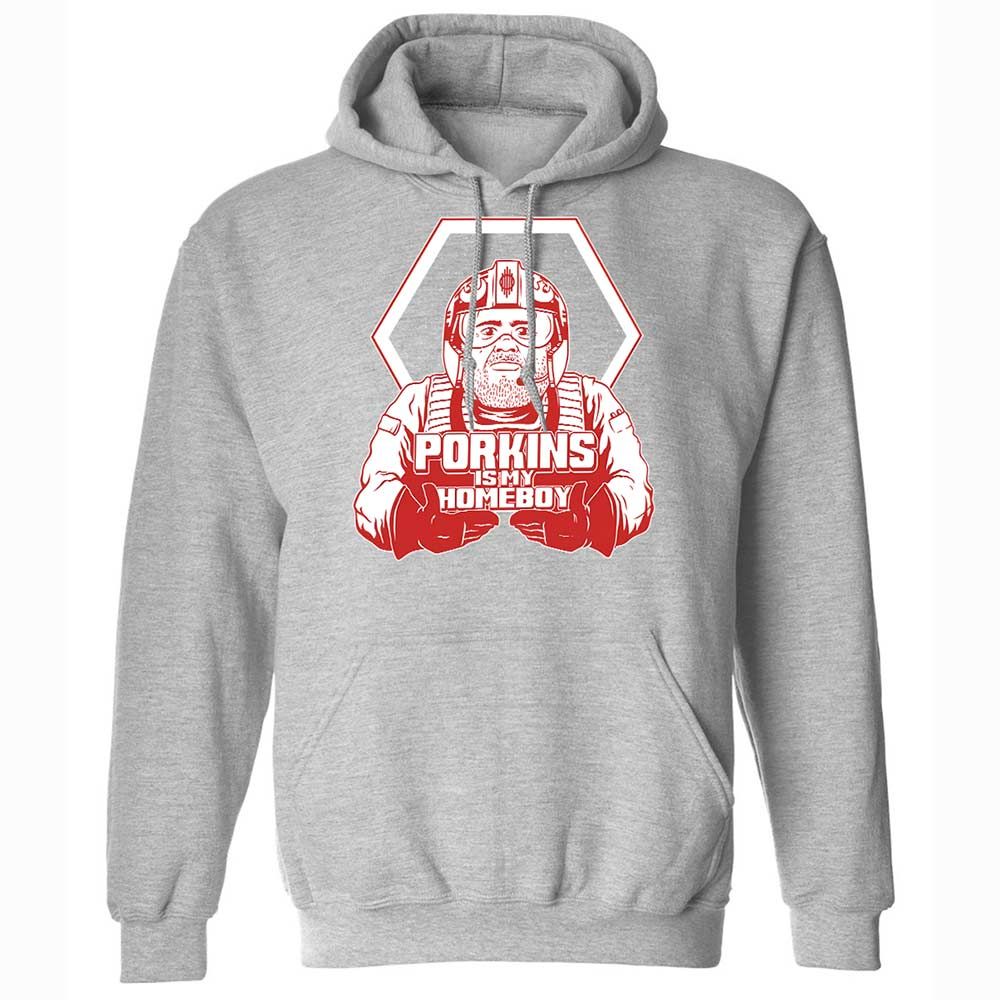 Porkins Is My Homeboy - Sport Grey - 19