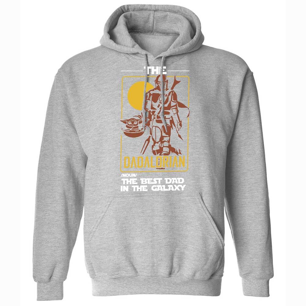 The Dadalorian The Best Dad In The Galaxy - Sport Grey - 19