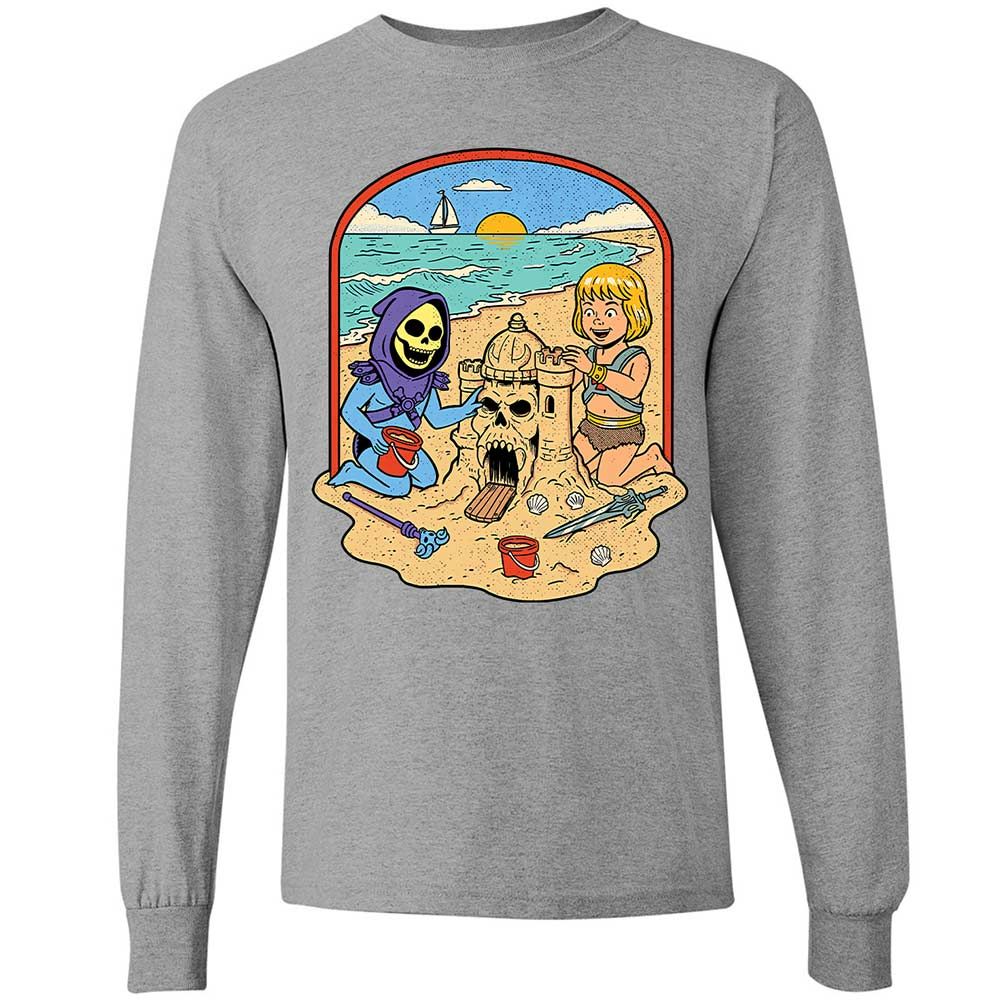 Long Sleeve T-Shirt - V6DV82KF - Sport Grey - 19