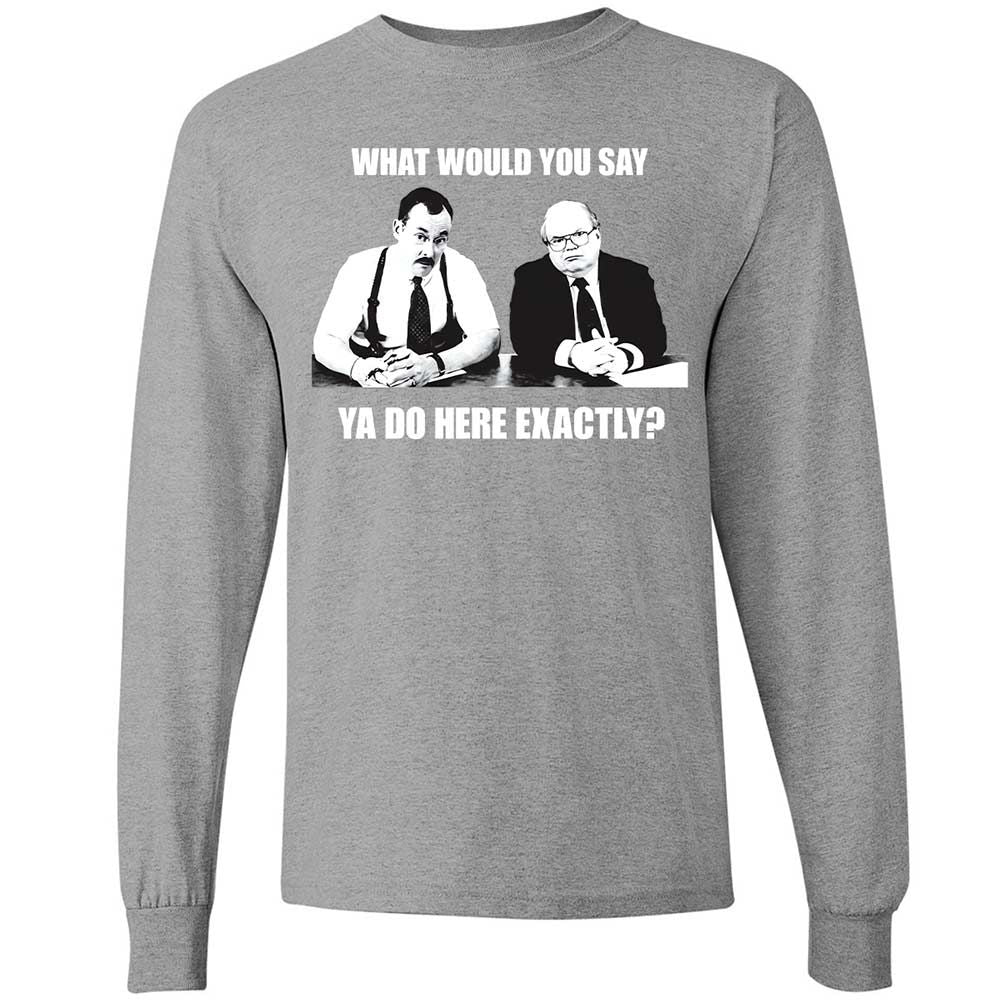 Long Sleeve T-Shirt - RLVL3X9J - Sport Grey - 19