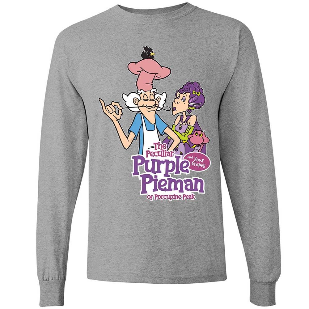 The Peculiar Purple Pie Man - Sport Grey - 19