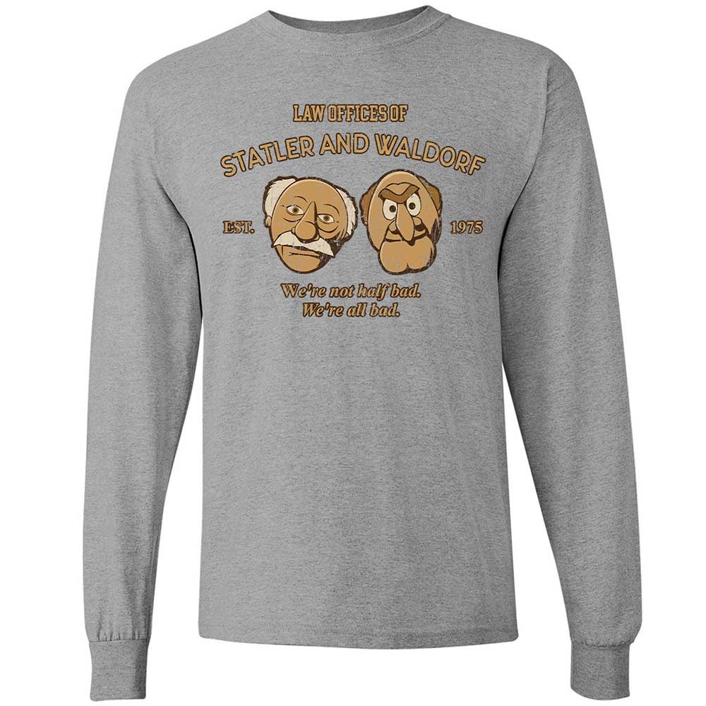 Long Sleeve T-Shirt - B1ZBFFE1 - Sport Grey - 19