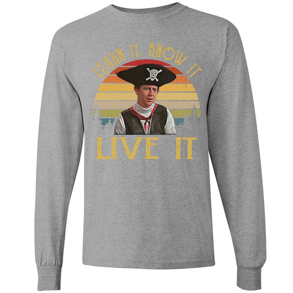 Long Sleeve T-Shirt - T97UEYCD - Sport Grey - 19