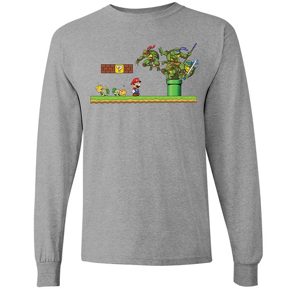 Long Sleeve T-Shirt - X5VAE6G2 - Sport Grey - 19