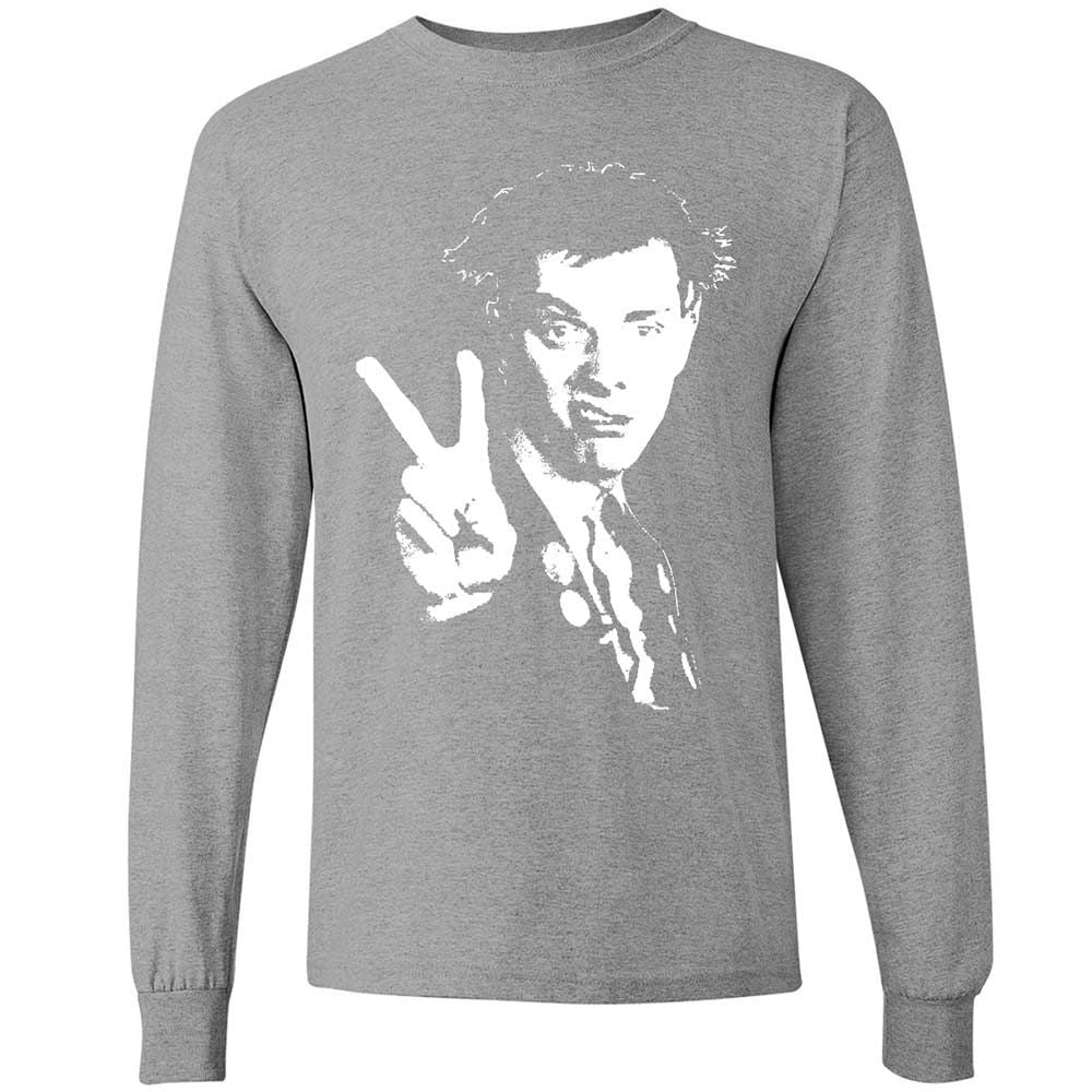 Long Sleeve T-Shirt - Black - Sport Grey - 19