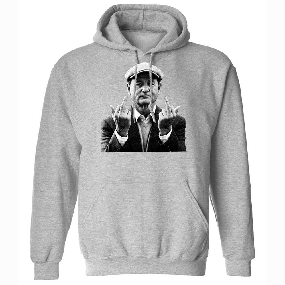 Bill Murray Middle Finger - Sport Grey - 19