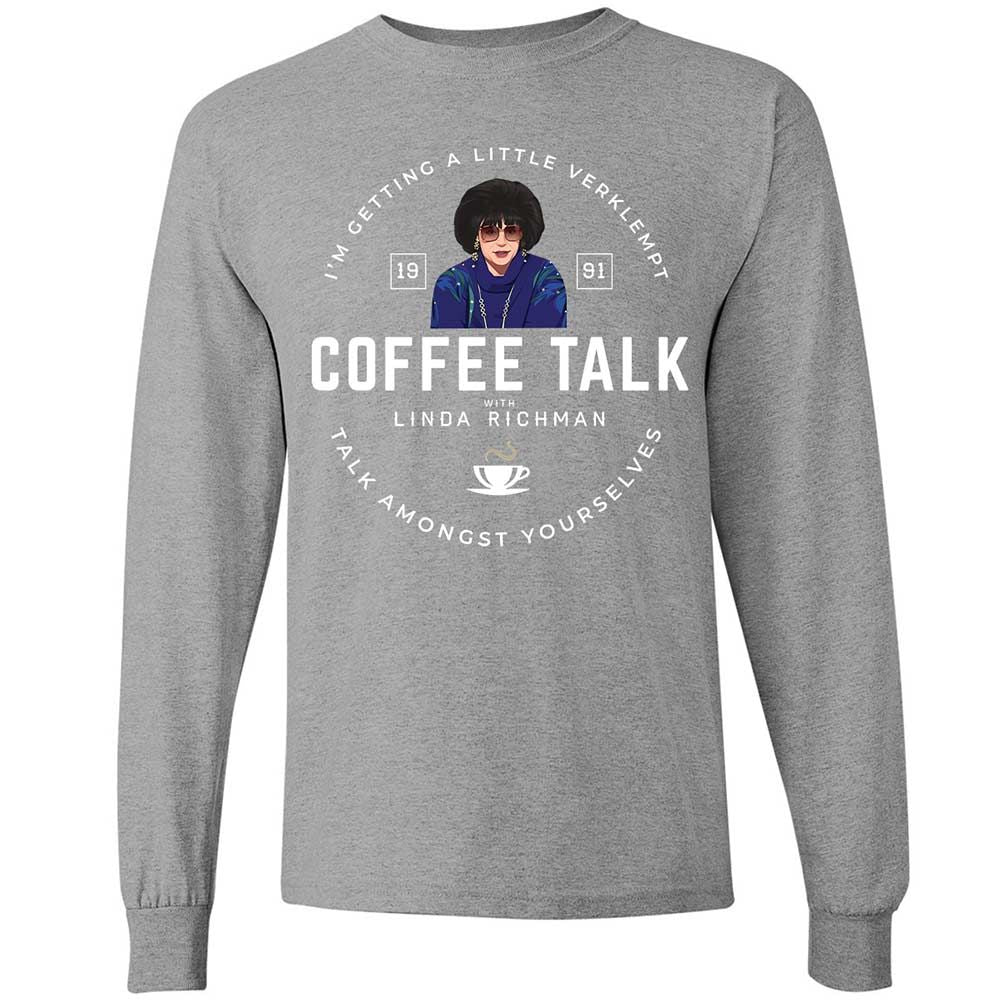 Coffee Talk with Linda Richman - Sport Grey - 19