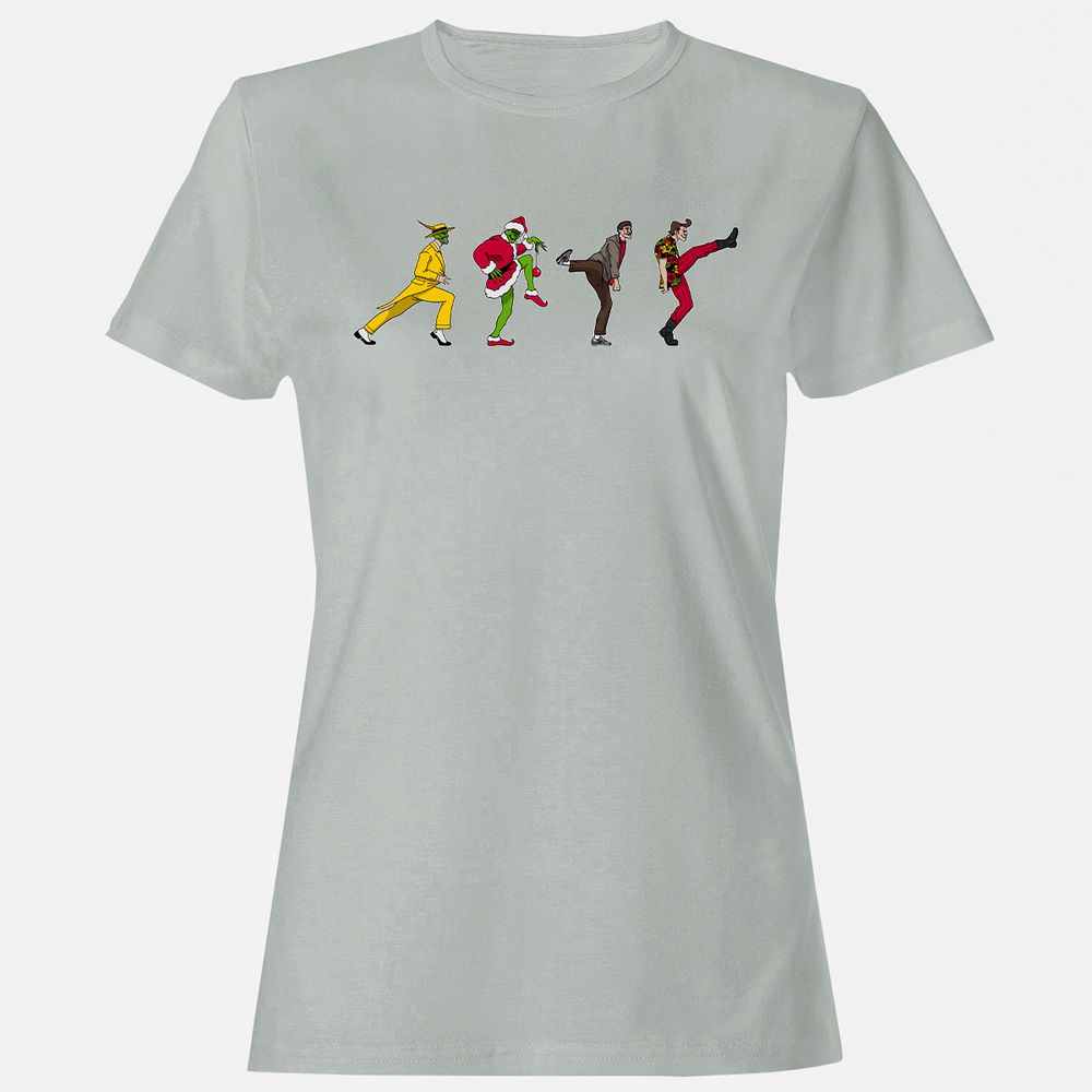 Women's T-Shirt - 8QZFSQK3 - Ash - 2