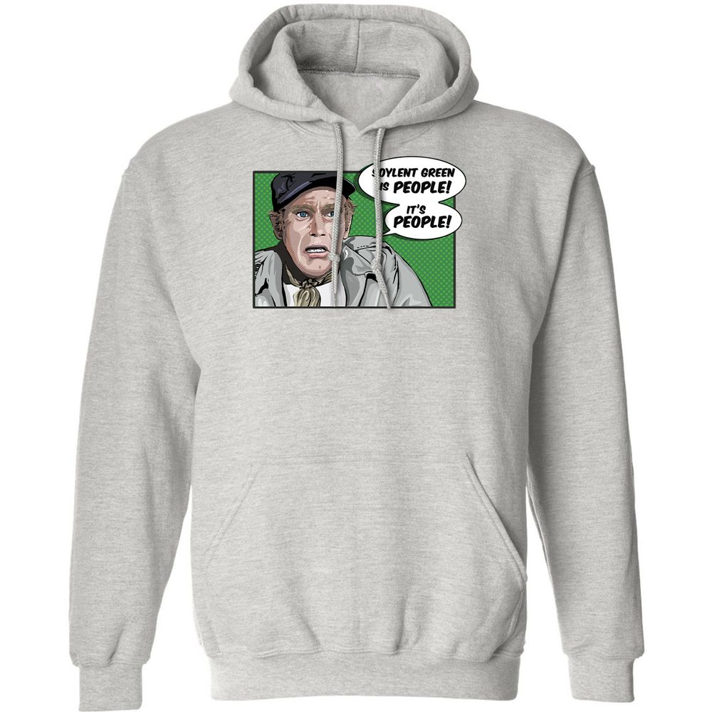 Classic Unisex Hoodie - NCPDETJN - Ash - 2