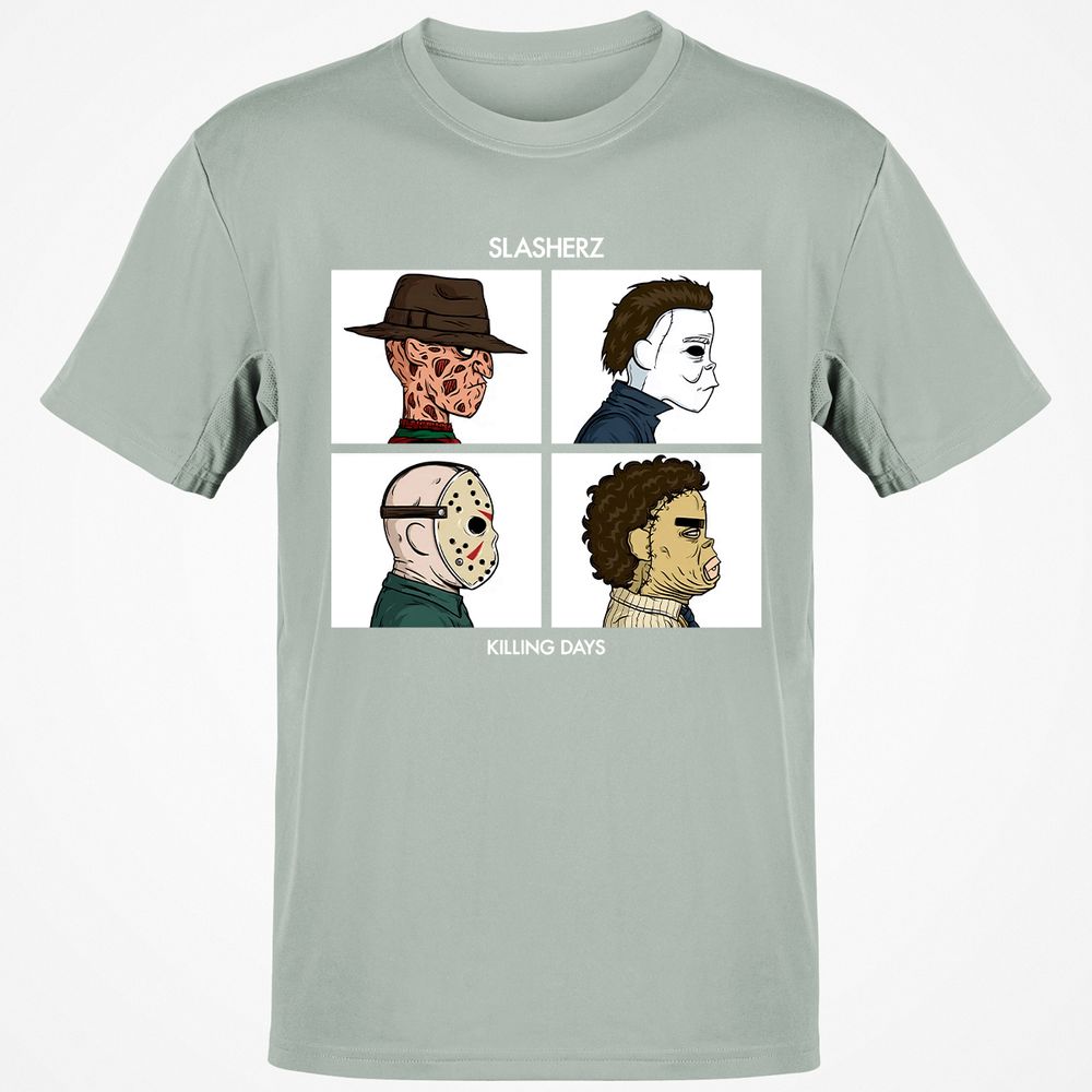 Classic Unisex T-Shirt - LE5F8AWK - Ash - 2