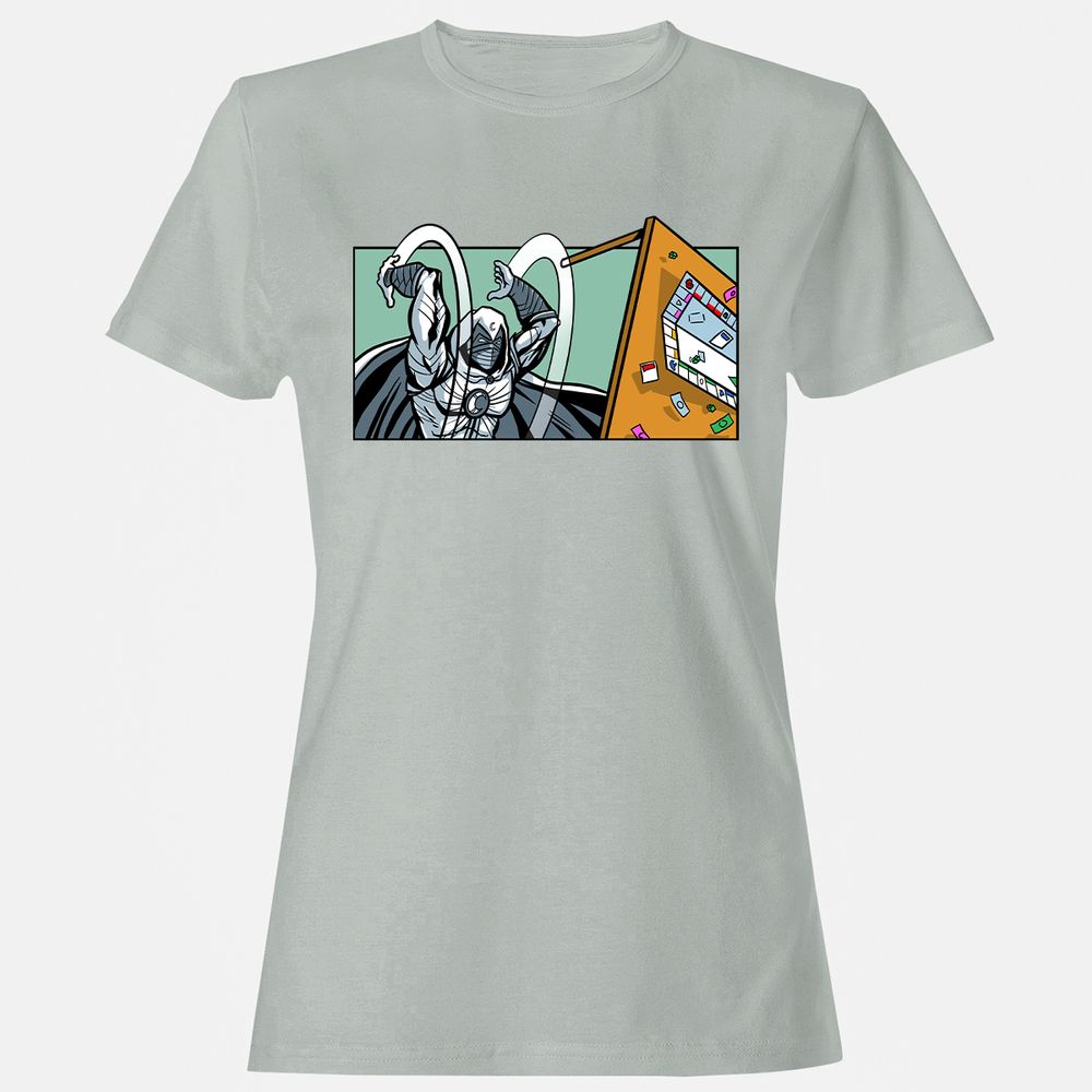 Women's T-Shirt - QJKFF7P1 - Ash - 2