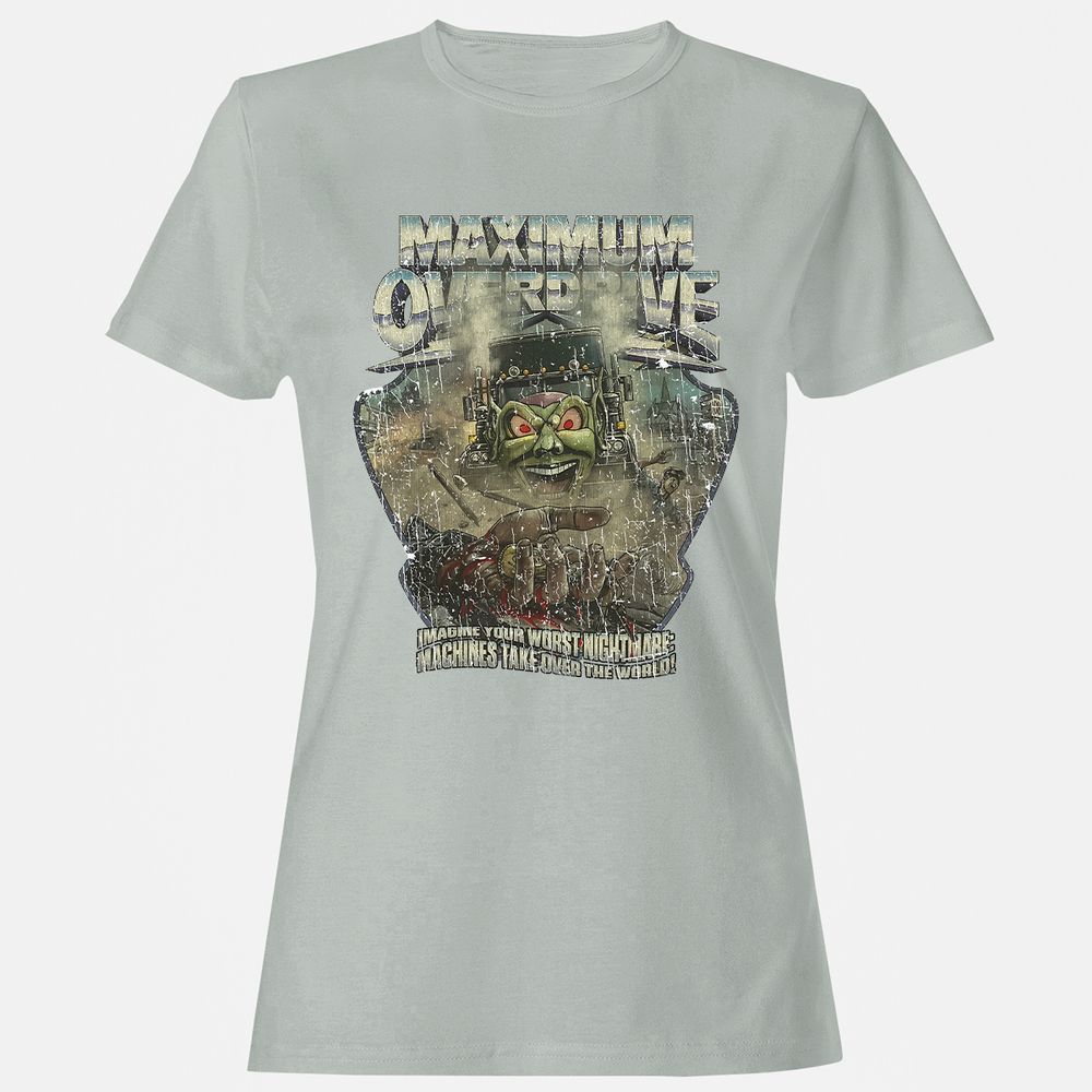 Women's T-Shirt - 9LKHMJFH - Ash - 2