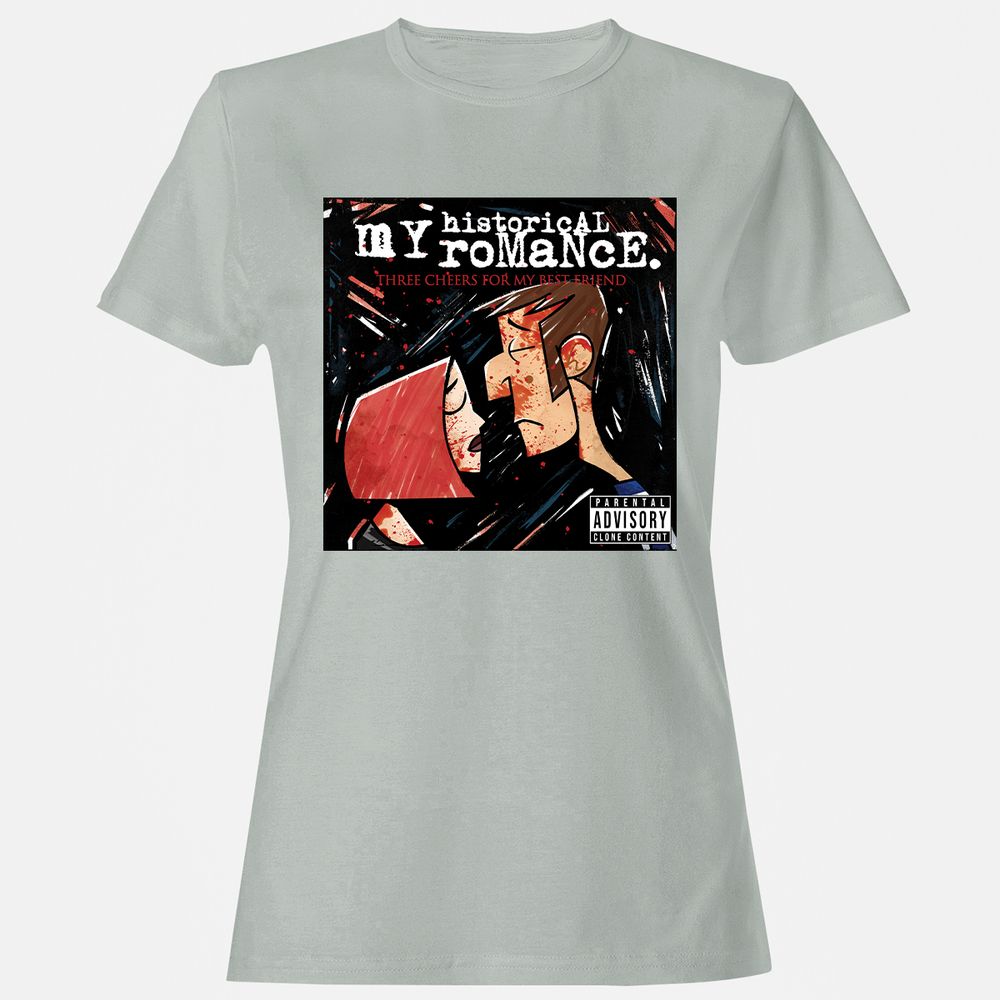Women's T-Shirt - V9F8BXUR - Ash - 2