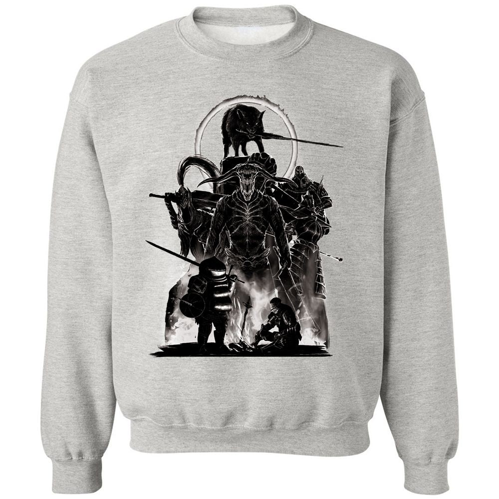 Classic Unisex Sweatshirt - GKVZTX24 - Ash - 2