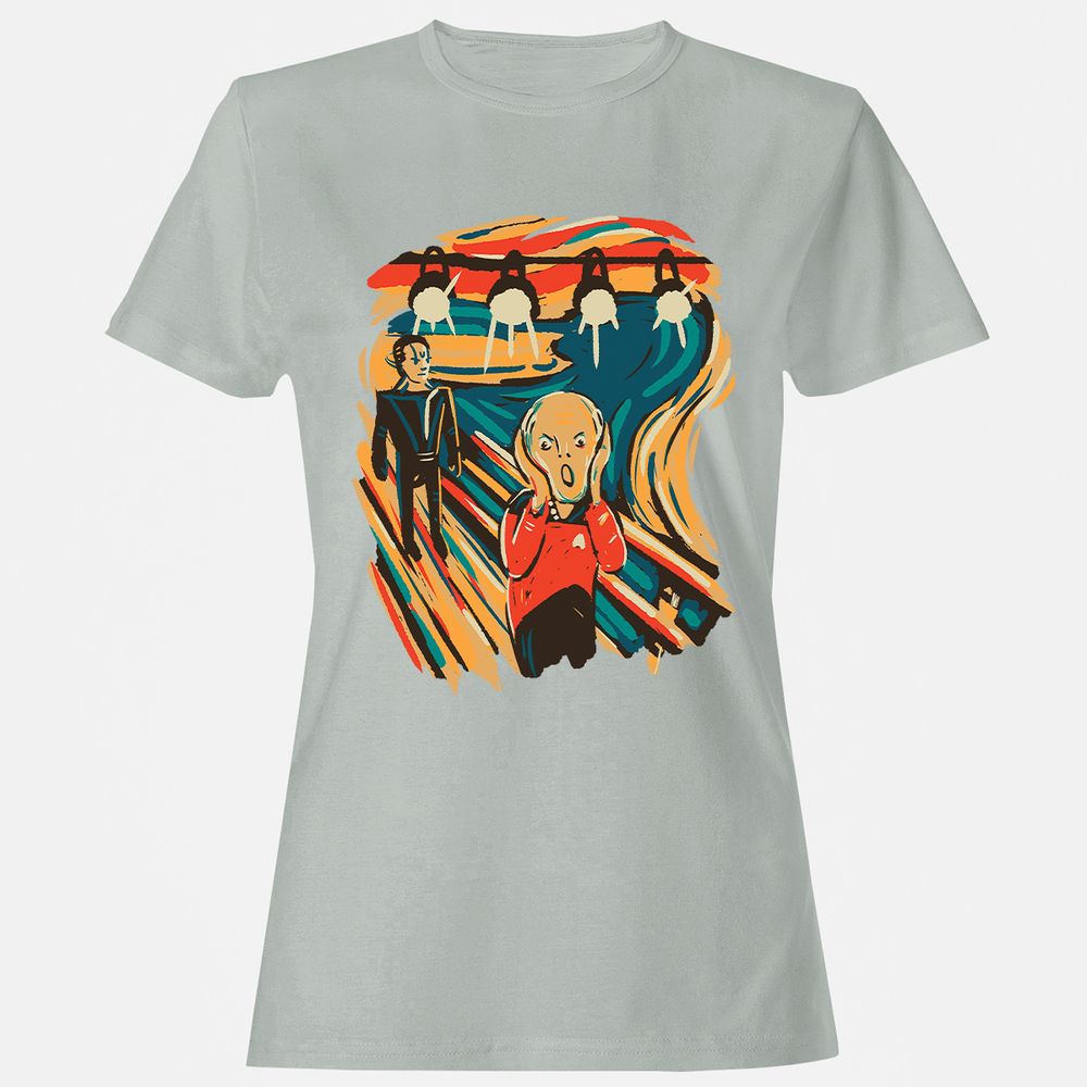 Women's T-Shirt - M8VX1DYF - Ash - 2