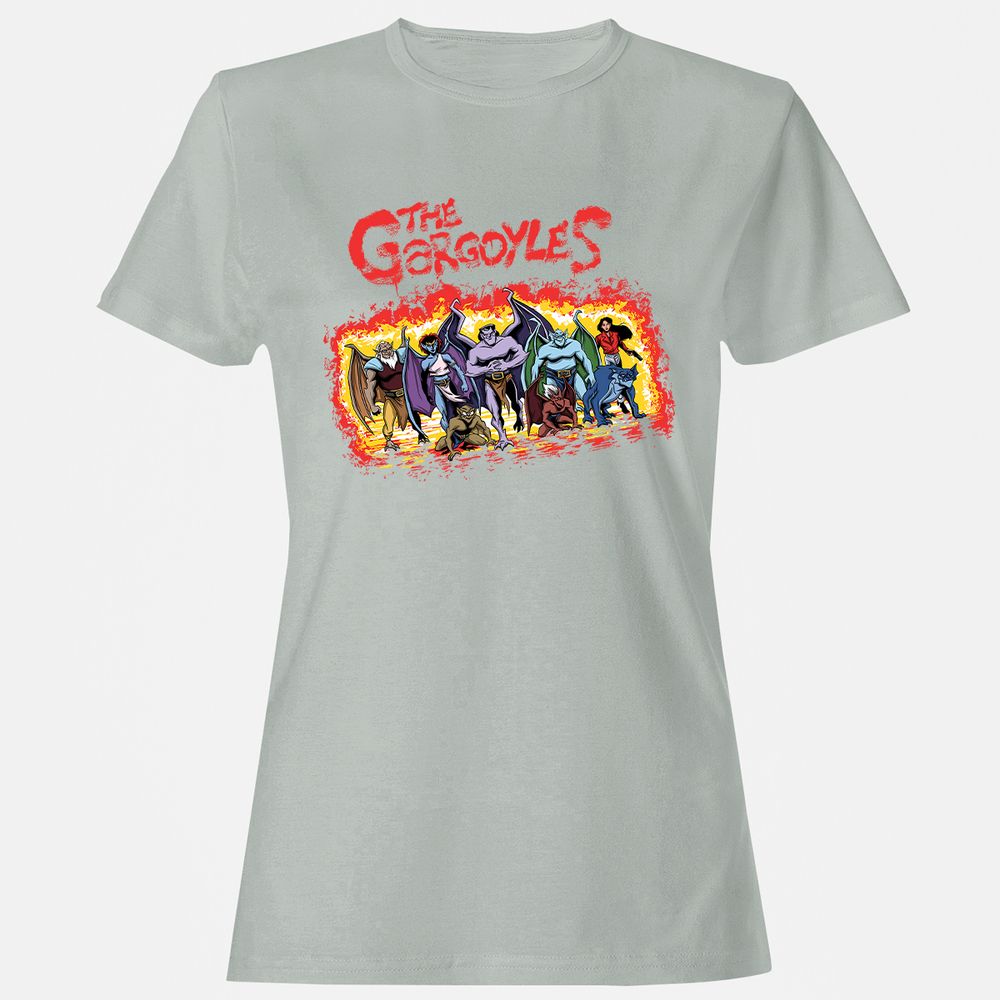 Women's T-Shirt - 1CFT3KQW - Ash - 2