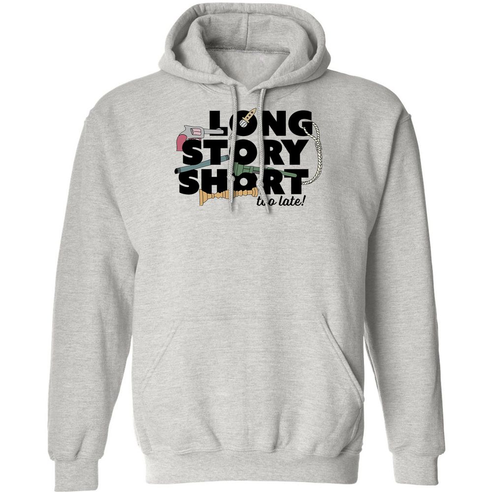 Classic Unisex Hoodie - J8A7YDPS - Ash - 2