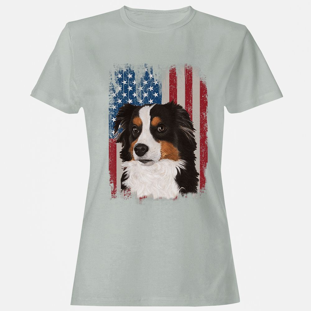Women's T-Shirt - QF9MFBTA - Ash - 2