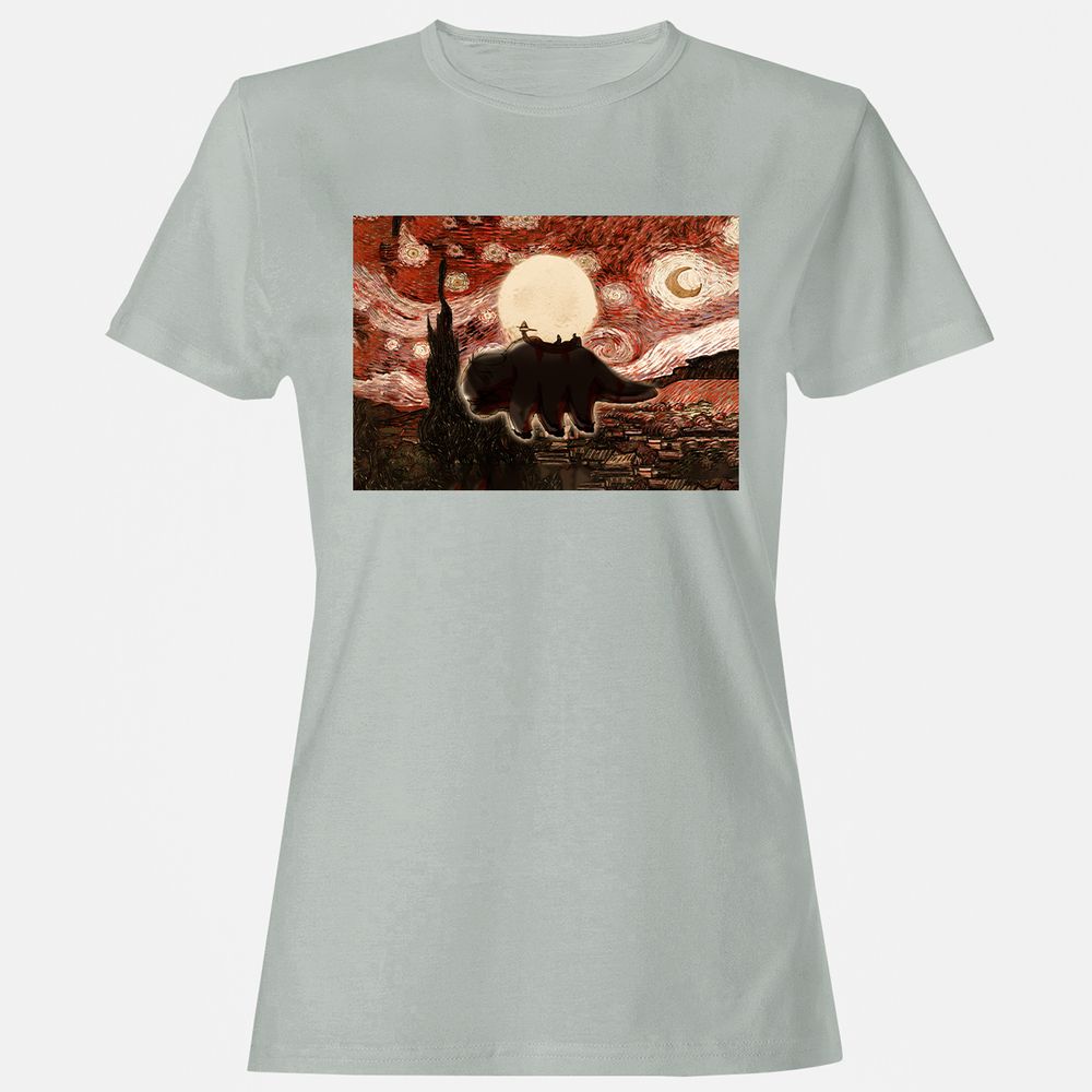 Women's T-Shirt - EN6CX93M - Ash - 2