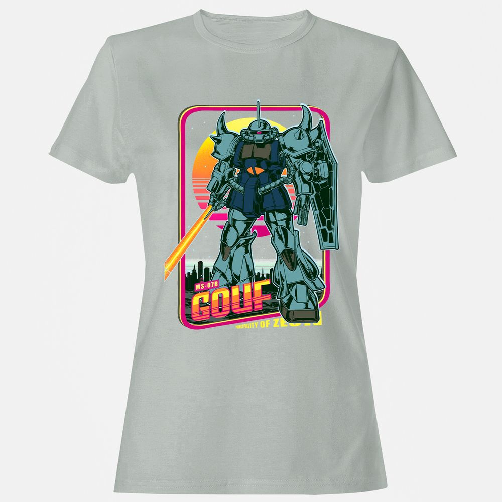 Women's T-Shirt - 9DE5NUQ8 - Ash - 2