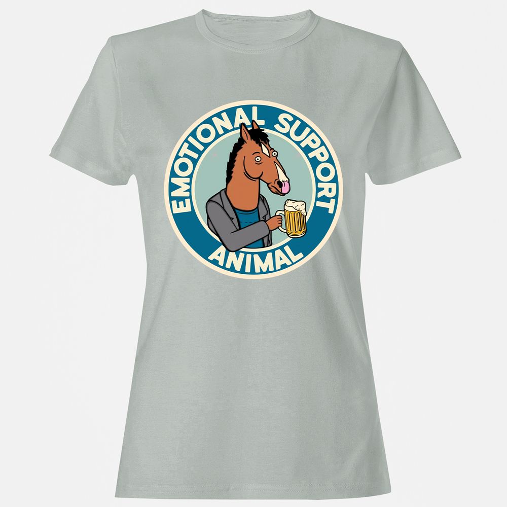 Women's T-Shirt - MJ9G92MG - Ash - 2