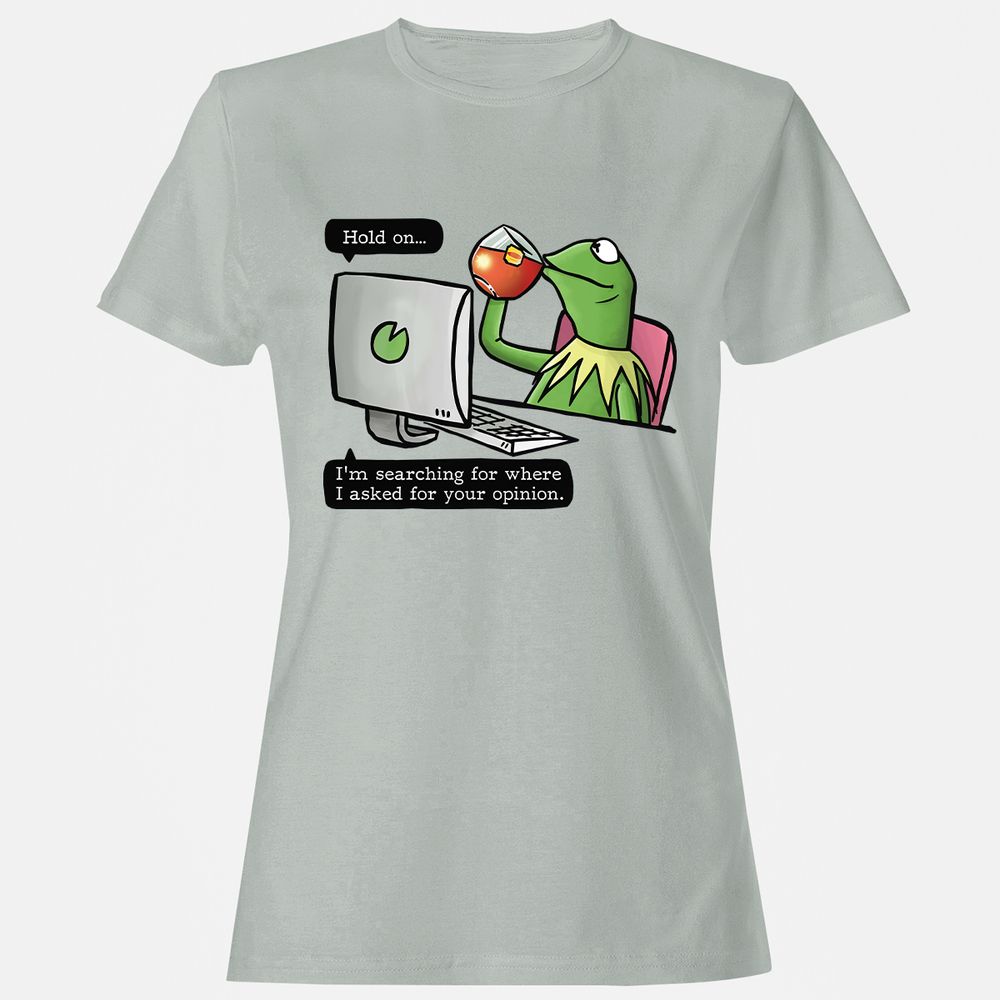 Women's T-Shirt - J7FCAH7K - Ash - 2