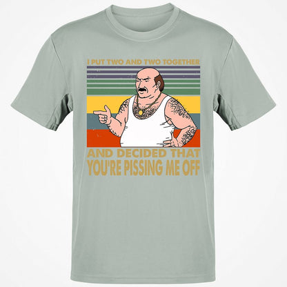 Classic Unisex T-Shirt - VLXLFSZQ - Ash - 2