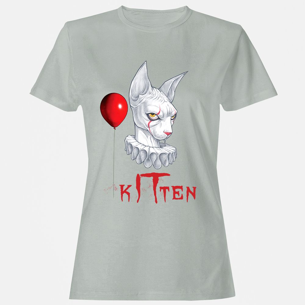 Women's T-Shirt - YDAQUVST - Ash - 2