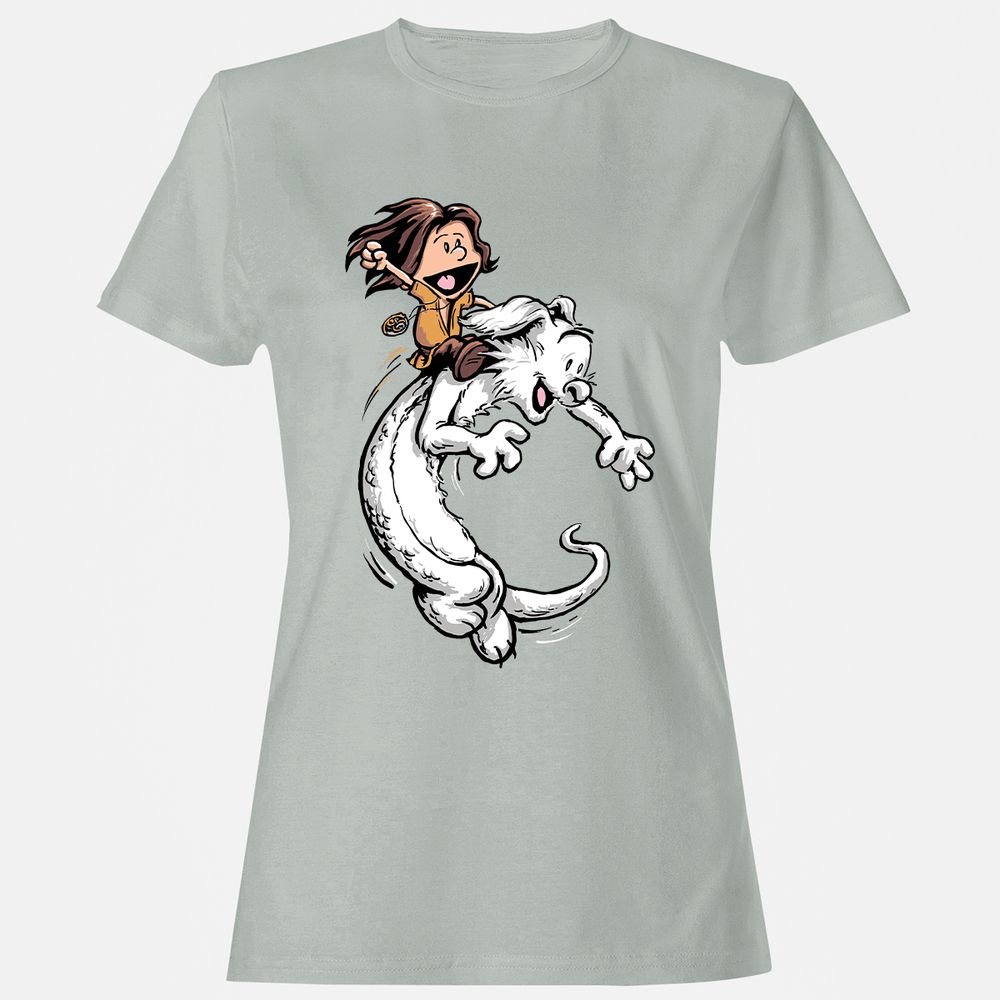 Women's T-Shirt - W659DRXH - Ash - 2