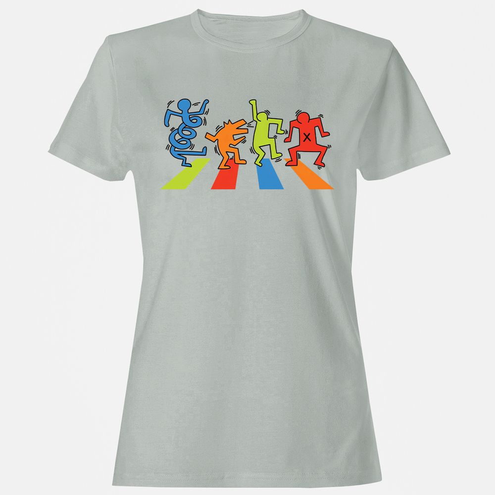 Women's T-Shirt - MPP9NQMQ - Ash - 2