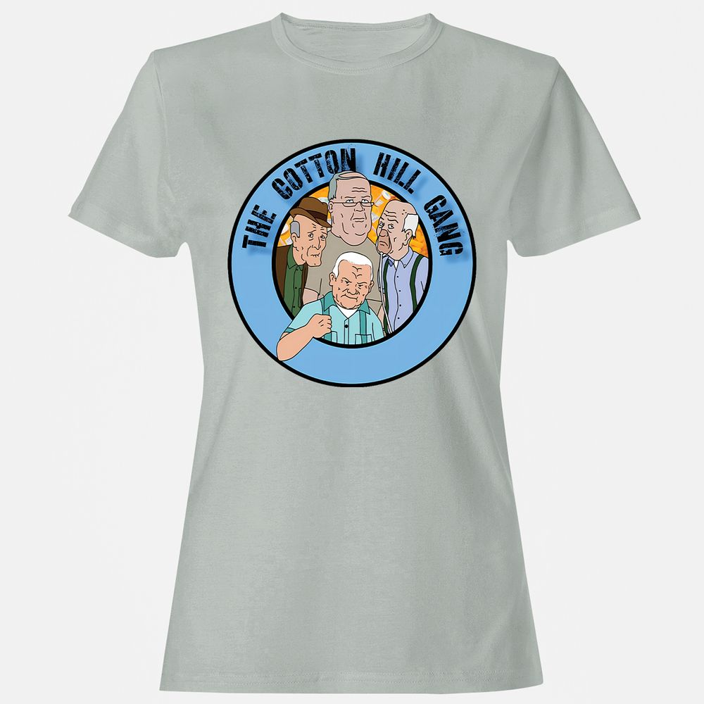 Women's T-Shirt - 8TL3EEVU - Ash - 2