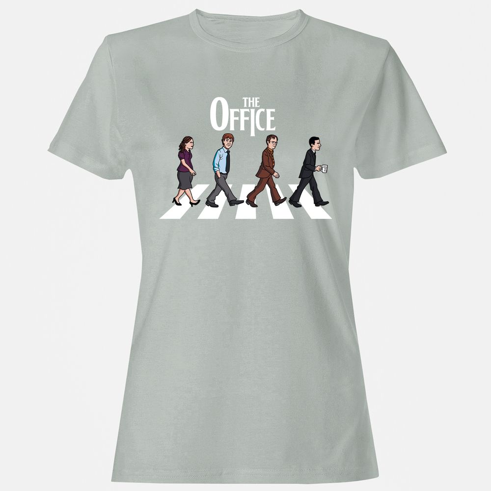 Women's T-Shirt - KGVZ5LQD - Ash - 2