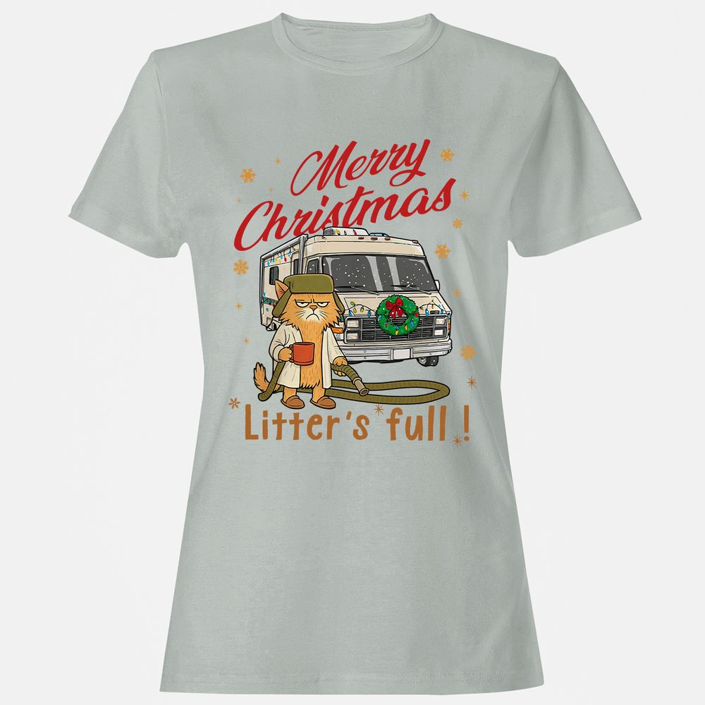 Women's T-Shirt - BQCHHXPJ - Ash - 2