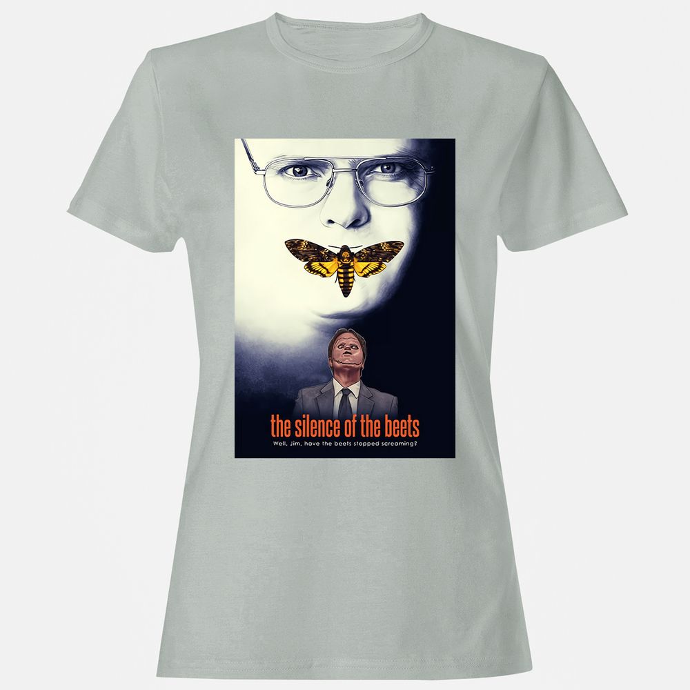 Women's T-Shirt - SQ4J6FU2 - Ash - 2