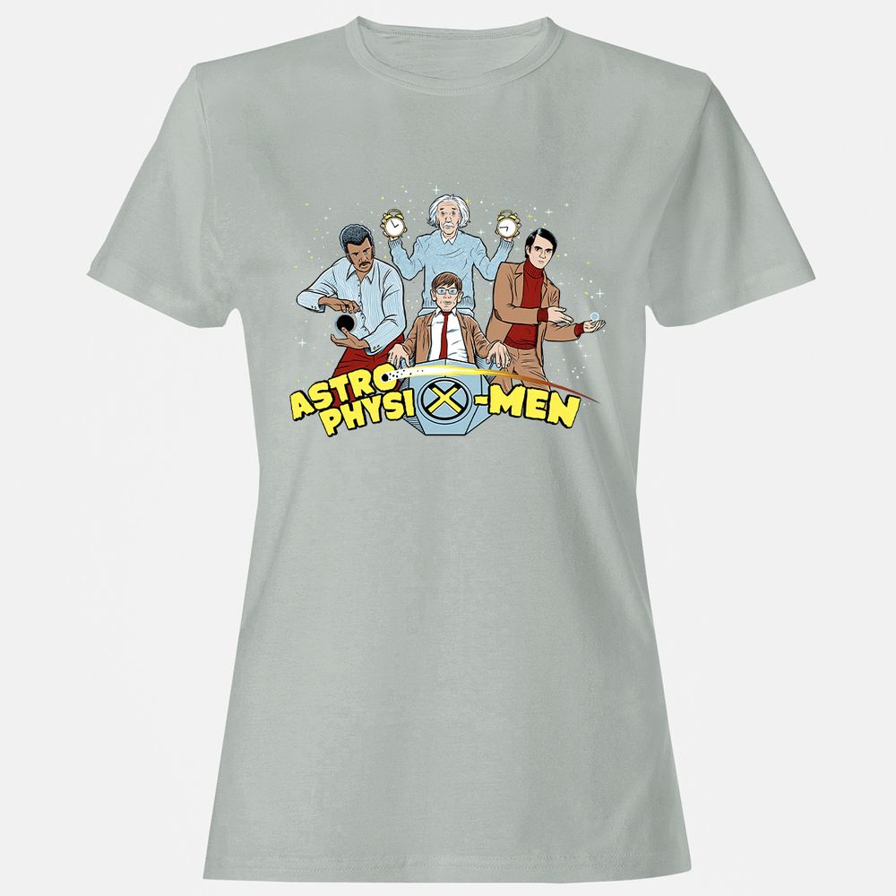 Women's T-Shirt - 62ANU7ZY - Ash - 2