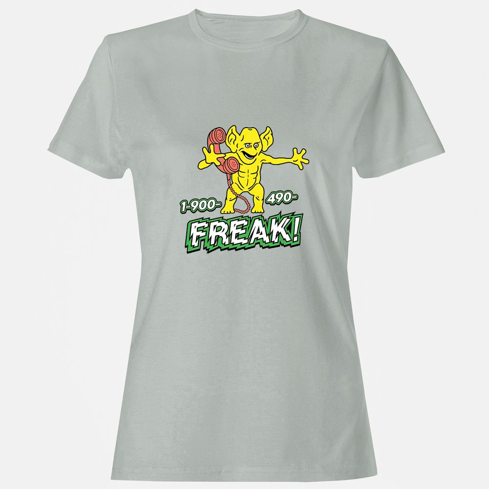 Women's T-Shirt - E929FZQN - Ash - 2