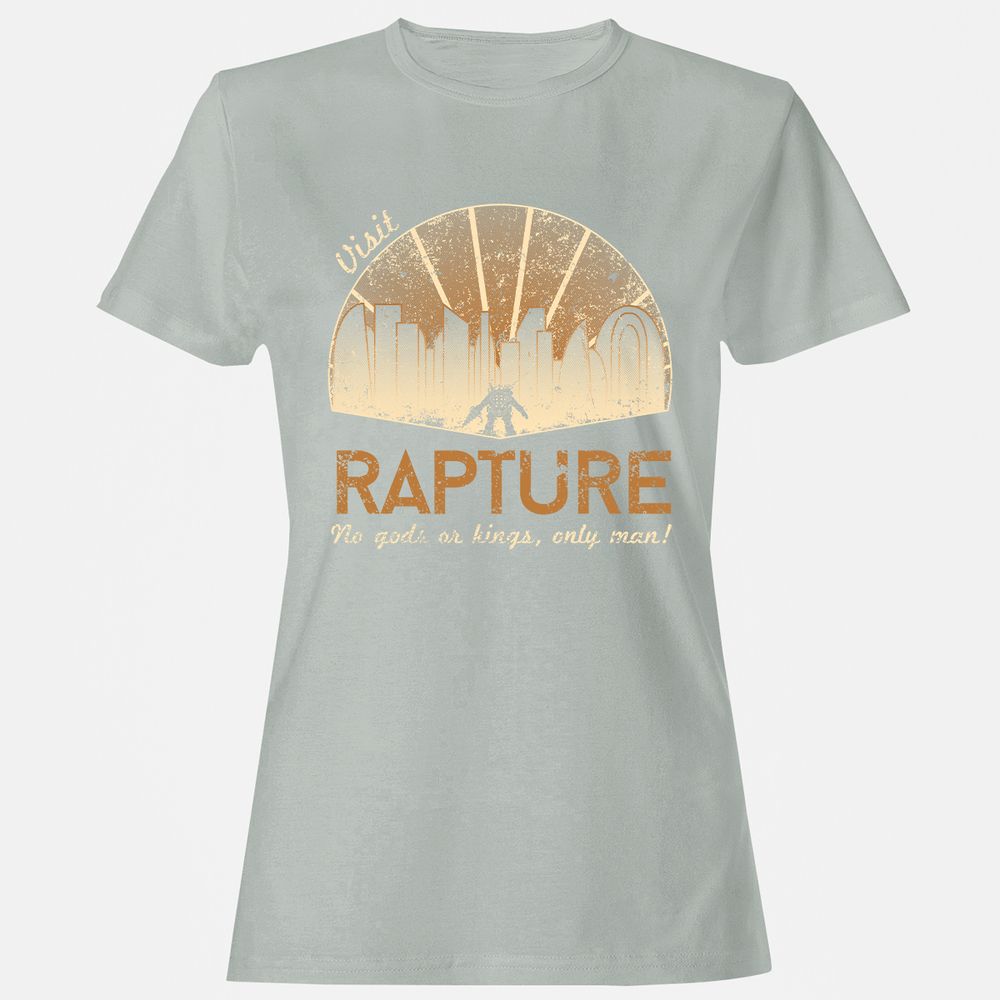 Women's T-Shirt - VJJFR4U6 - Ash - 2